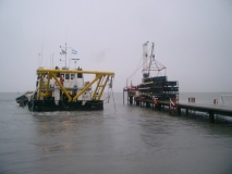 Dragando en el club en 2009