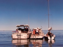 Barcos que no están: Bakius (Alfredo Peruggini), Sabandija (Quique Herrero) y Vagabundo (Daniel Lanziotti)